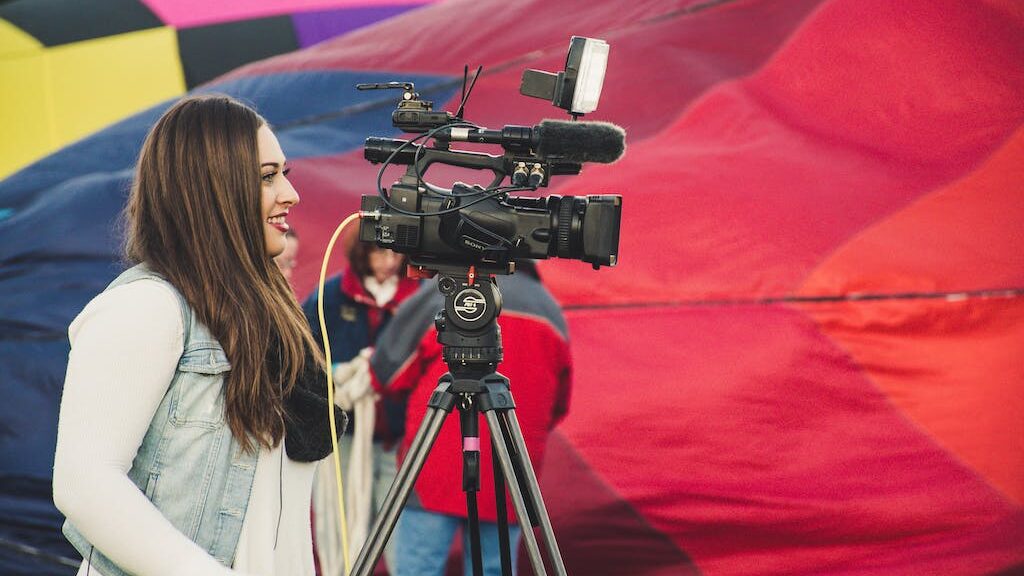 Woman Talking Video media press